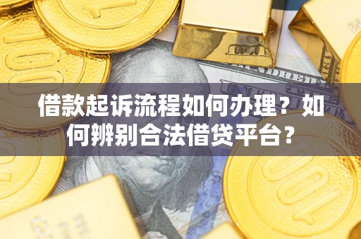 武汉借款起诉流程如何办理？如何辨别合法借贷平台？