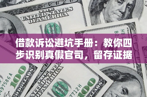 武汉借款诉讼避坑手册：教你四步识别真假官司，留存证据不踩雷