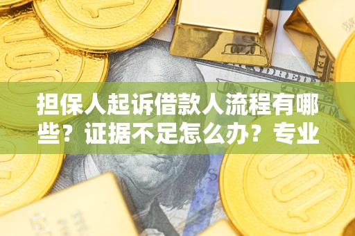 武汉担保人起诉借款人流程有哪些？证据不足怎么办？专业律师解答
