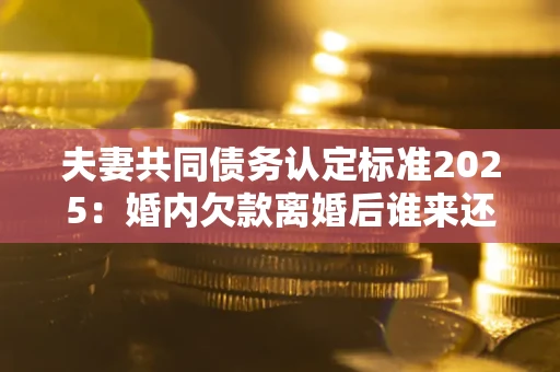 武汉夫妻共同债务认定标准2025：婚内欠款离婚后谁来还？