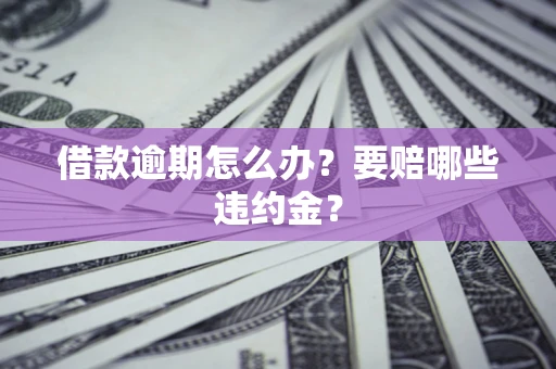 武汉借款逾期怎么办？要赔哪些违约金？