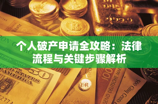 武汉个人破产申请全攻略：法律流程与关键步骤解析