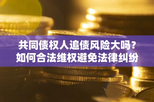 武汉共同债权人追债风险大吗？如何合法维权避免法律纠纷？