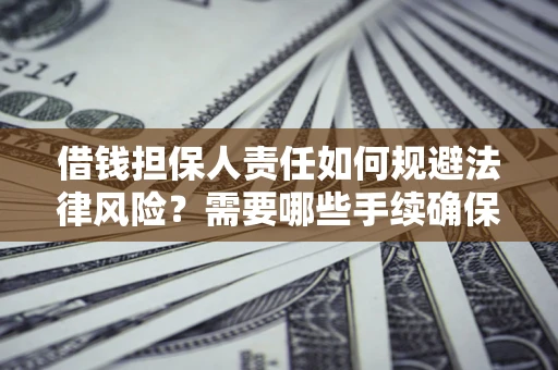 武汉借钱担保人责任如何规避法律风险？需要哪些手续确保安全？