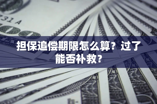 武汉担保追偿期限怎么算？过了能否补救？